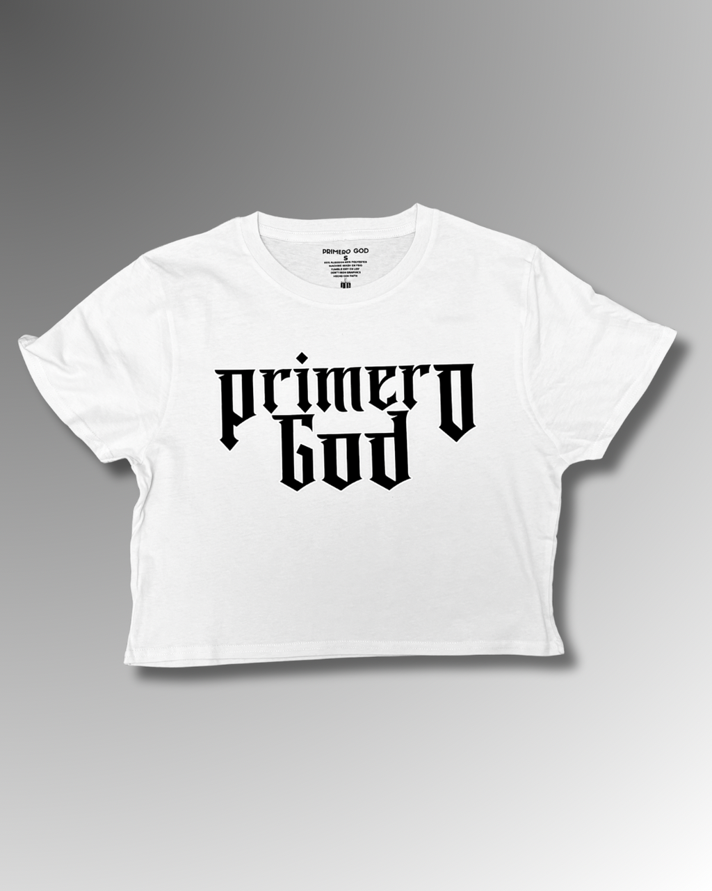 PRIMERO GOD- Womens crop top