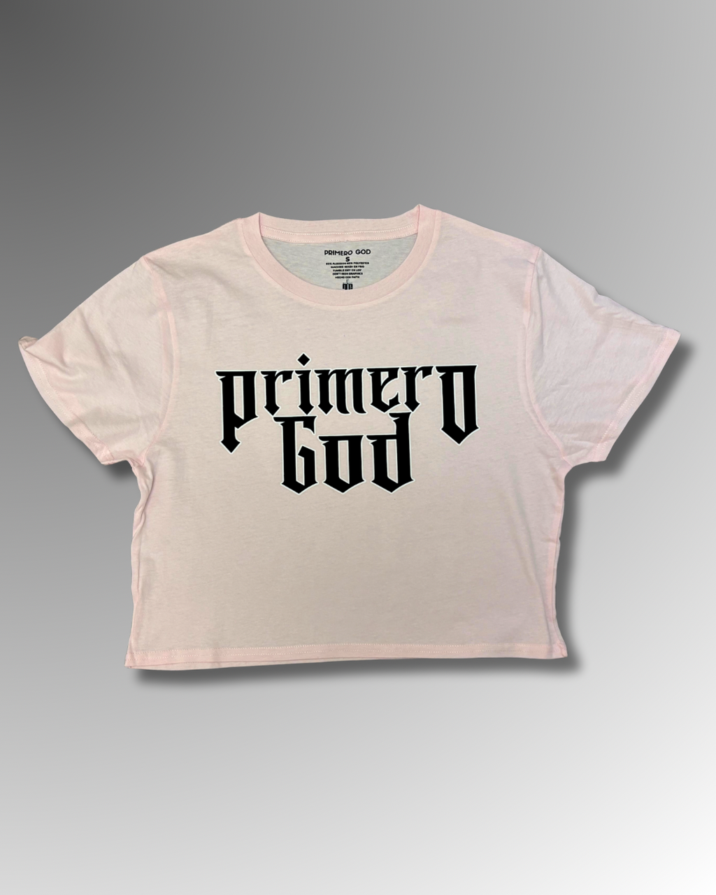 PRIMERO GOD- Womens crop top